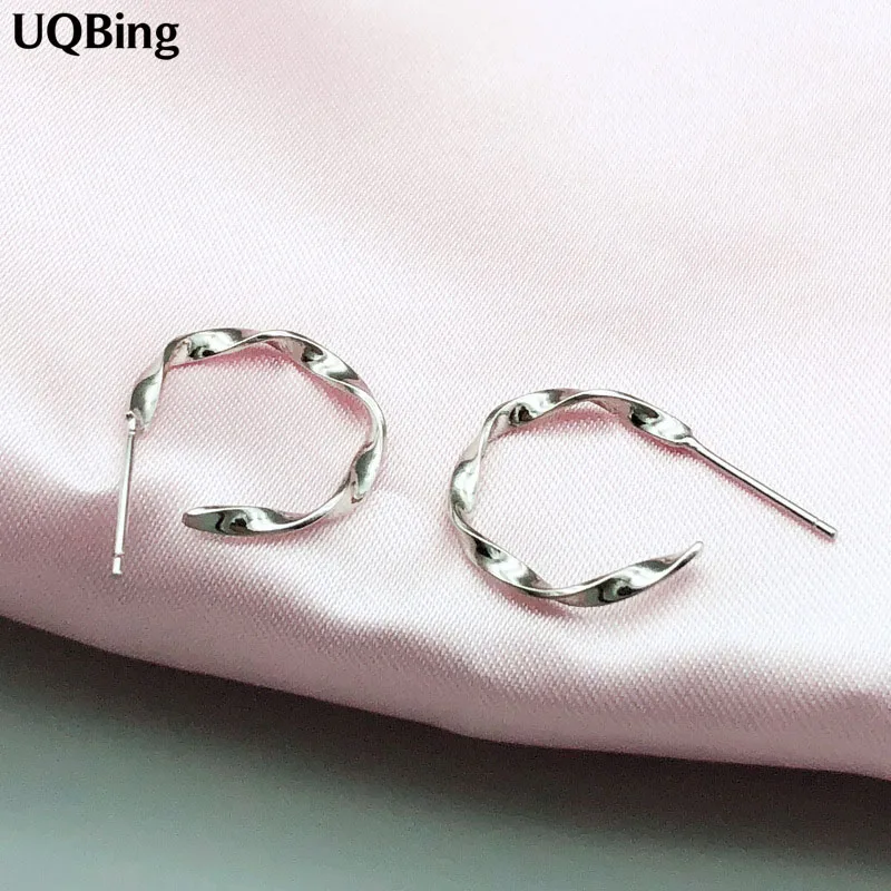 Fashion 100% Pure 925 Sterling Silver Drop Earrings Wave Round Earrings Jewelry Pendientes Brincos Fashion Jewelry
Fashion 100% Pure 925 Sterling Silver Drop Earrings Wave Round Earrings Jewelry Pendientes Brincos Fashion Jewelry