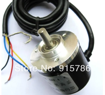 Free shipping 2pcs optical rotary encoder 600 pulses, 600 lines AB two-phase 5-24V encoder
Free shipping 2pcs optical rotary encoder 600 pulses, 600 lines AB two-phase 5-24V encoder