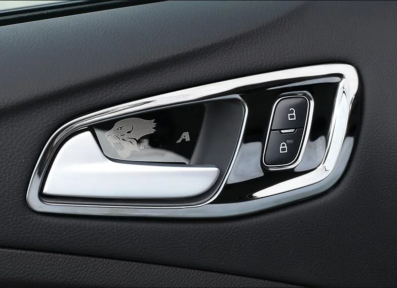 4Pcs/Set stainless steel Interior Handle Trim Inner Door Handle Decoration Frame Trim Sticker For ford kuga 2013 2014 2015
4Pcs/Set stainless steel Interior Handle Trim Inner Door Handle Decoration Frame Trim Sticker For ford kuga 2013 2014 2015