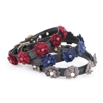 Pet cat collar Original design leather pet collar Flower jewelry decoration beautiful collar Pet boutique for cats dogs puppy
Pet cat collar Original design leather pet collar Flower jewelry decoration beautiful collar Pet boutique for cats dogs puppy