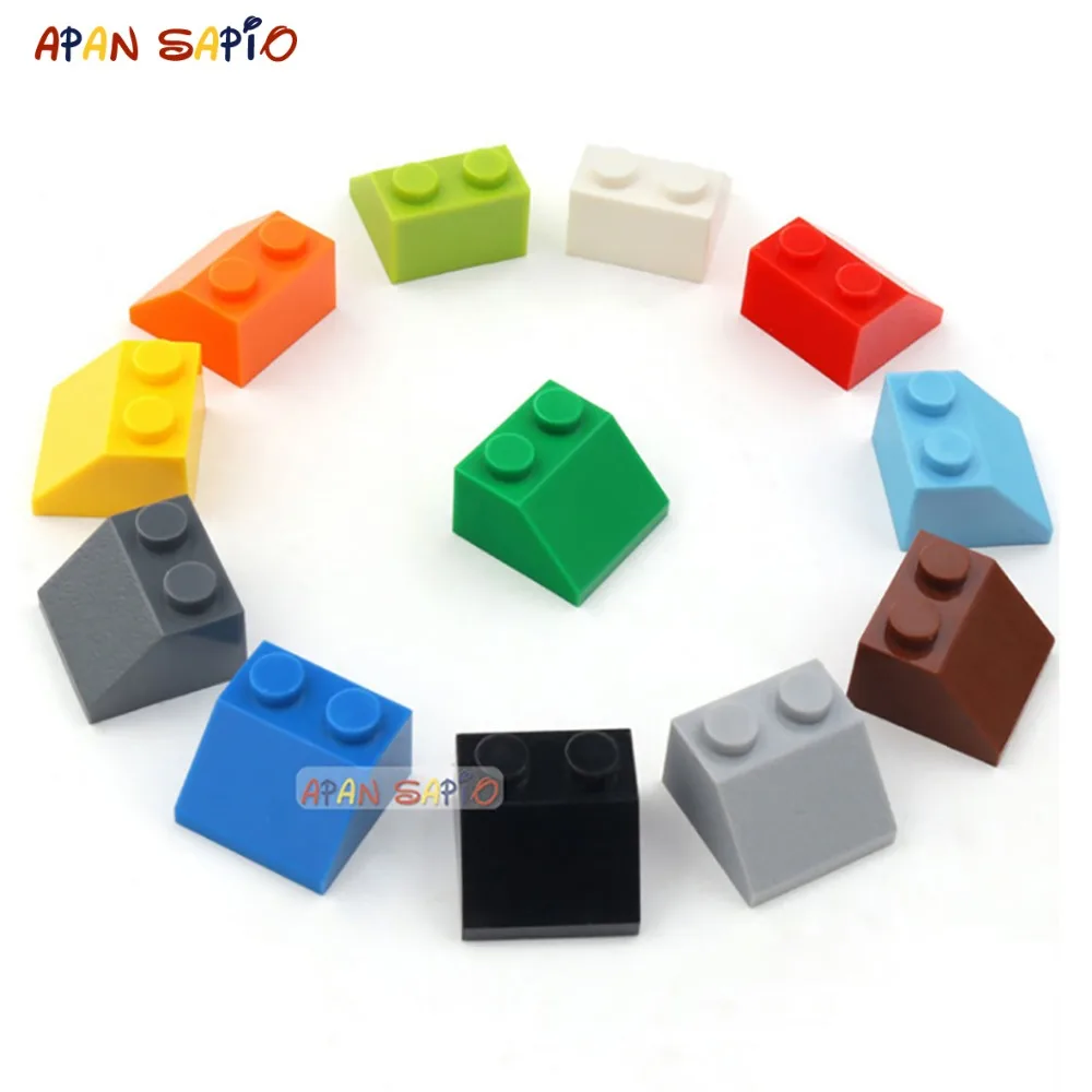 DIY Building Blocks Inclined Plane 1x2 70PCS/lot Special Accessories Bricks Compatible With Legoed Duplos kids Toys Educational
DIY Building Blocks Inclined Plane 1x2 70PCS/lot Special Accessories Bricks Compatible With Legoed Duplos kids Toys Educational