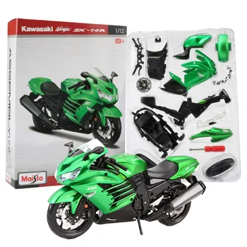 Maisto 1:12 Assembly Alloy Motorcycle Toy ZX-14R Motorbike Model Building Kits Collection Children's Toys Gift
Maisto 1:12 Assembly Alloy Motorcycle Toy ZX-14R Motorbike Model Building Kits Collection Children's Toys Gift
