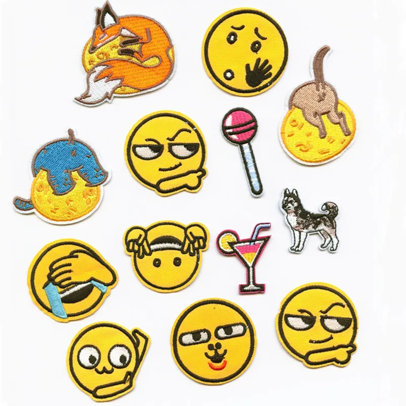 Expression Smiling Face Fashion Patchwork Patch Embroidered Patches For Clothing Iron-On For Close Shoes Bags Badges Embroidery
Expression Smiling Face Fashion Patchwork Patch Embroidered Patches For Clothing Iron-On For Close Shoes Bags Badges Embroidery