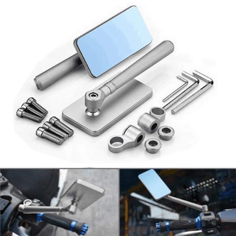 High Quality Universal Motorcycle Mirror Chrome Side Rearview Rear Scooter Mirrors For Suzuki Honda Yamaha Cafe Racer Moto Espej
High Quality Universal Motorcycle Mirror Chrome Side Rearview Rear Scooter Mirrors For Suzuki Honda Yamaha Cafe Racer Moto Espej