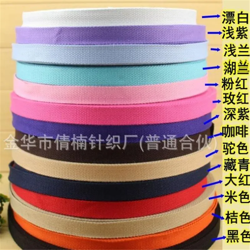 20MM Width Thick Plain Color polyester cotton canvas Webbing Ribbon bag Belt Strap Garments crafts Accessories B036
20MM Width Thick Plain Color polyester cotton canvas Webbing Ribbon bag Belt Strap Garments crafts Accessories B036