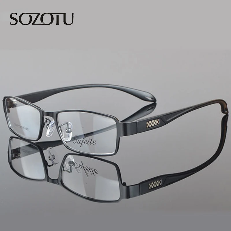 2016 Optical Eyeglasses Frame Men Computer Eye Glasses Spectacle Frame For Male Transparent Clear Lens Armacao de YQ071
2016 Optical Eyeglasses Frame Men Computer Eye Glasses Spectacle Frame For Male Transparent Clear Lens Armacao de YQ071