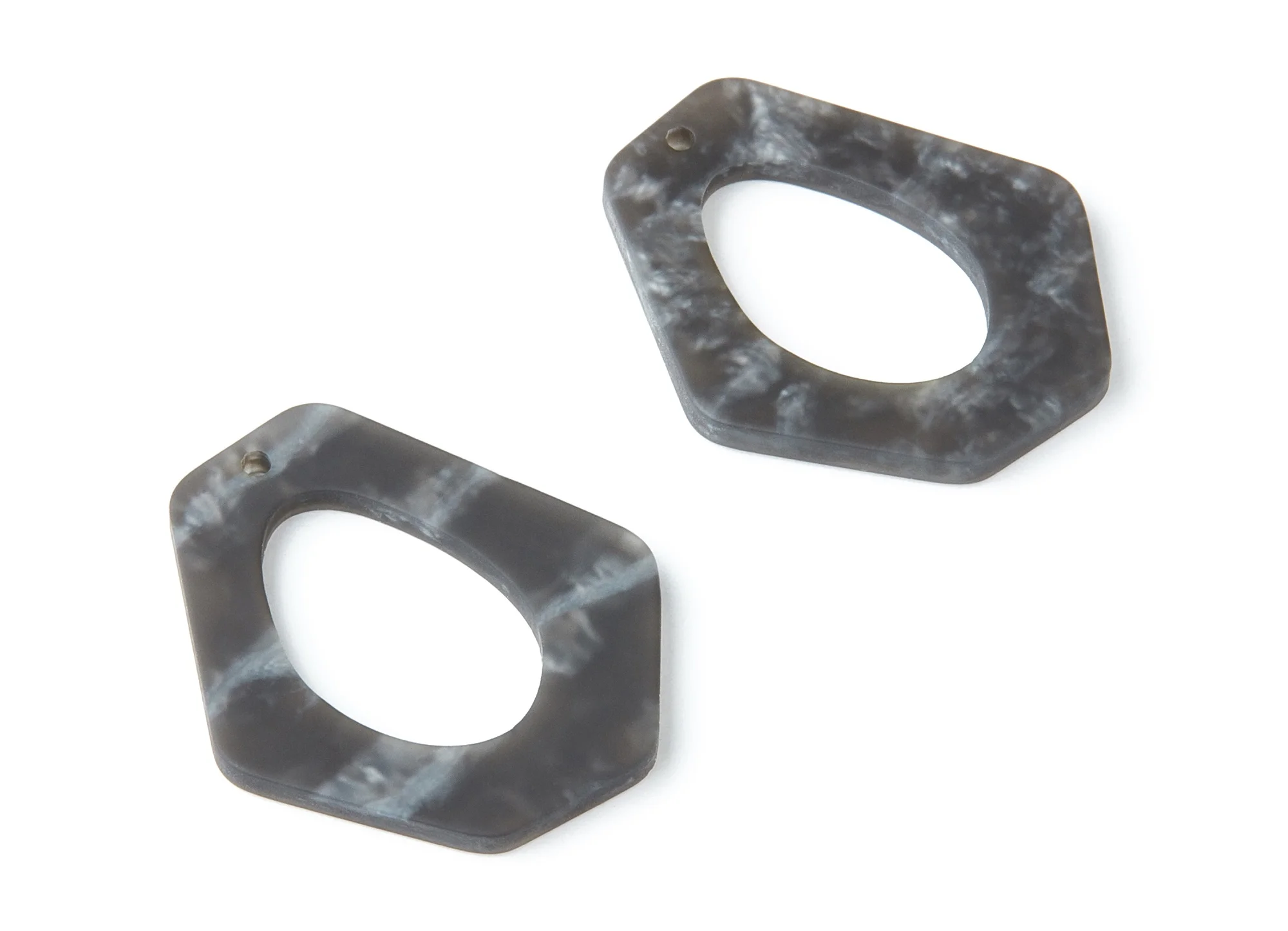 Acetate Geometric Charms - Geometric Earrings and Pendant - Earring Findings - 6pcs/lot - 39.39x33.99x3.15mm - AC1270
Acetate Geometric Charms - Geometric Earrings and Pendant - Earring Findings - 6pcs/lot - 39.39x33.99x3.15mm - AC1270