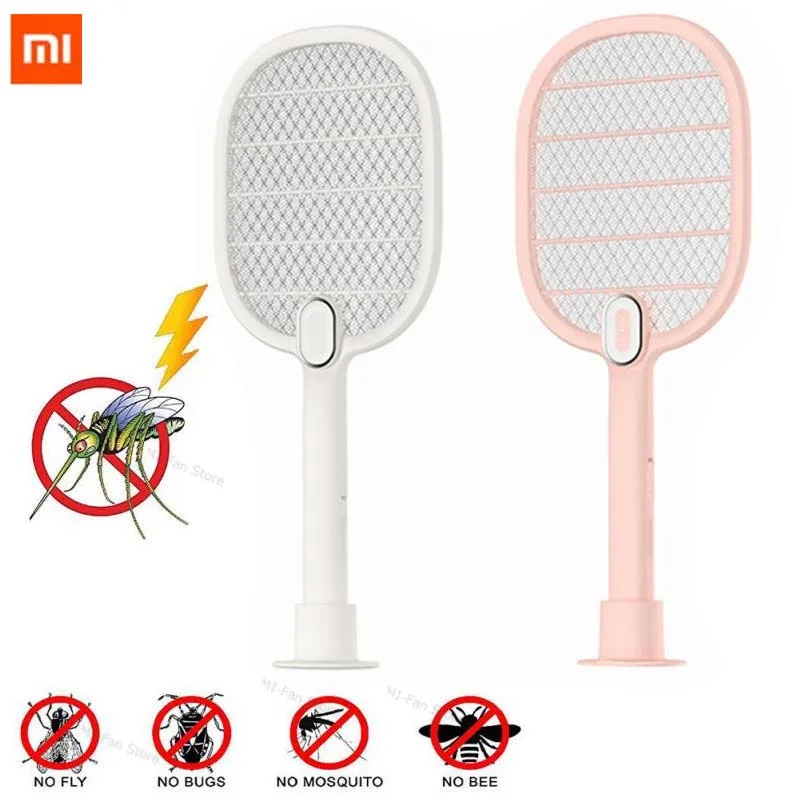 Xiaomi Mijia 3 Layers Mesh Electric Mosquito Swatter Electric Handheld Mosquito Killer Insect Fly Bug Mosquito Swatter Killer
Xiaomi Mijia 3 Layers Mesh Electric Mosquito Swatter Electric Handheld Mosquito Killer Insect Fly Bug Mosquito Swatter Killer