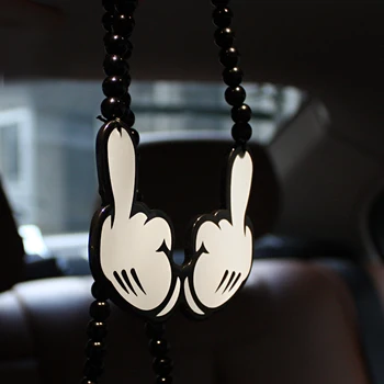 Noizzy Two Middle Finger Mickey Hand Car Auto Fashion Pendant Hellaflush Rearview Mirror Ornament Hang Charm Dangle Car-Styling
Noizzy Two Middle Finger Mickey Hand Car Auto Fashion Pendant Hellaflush Rearview Mirror Ornament Hang Charm Dangle Car-Styling
