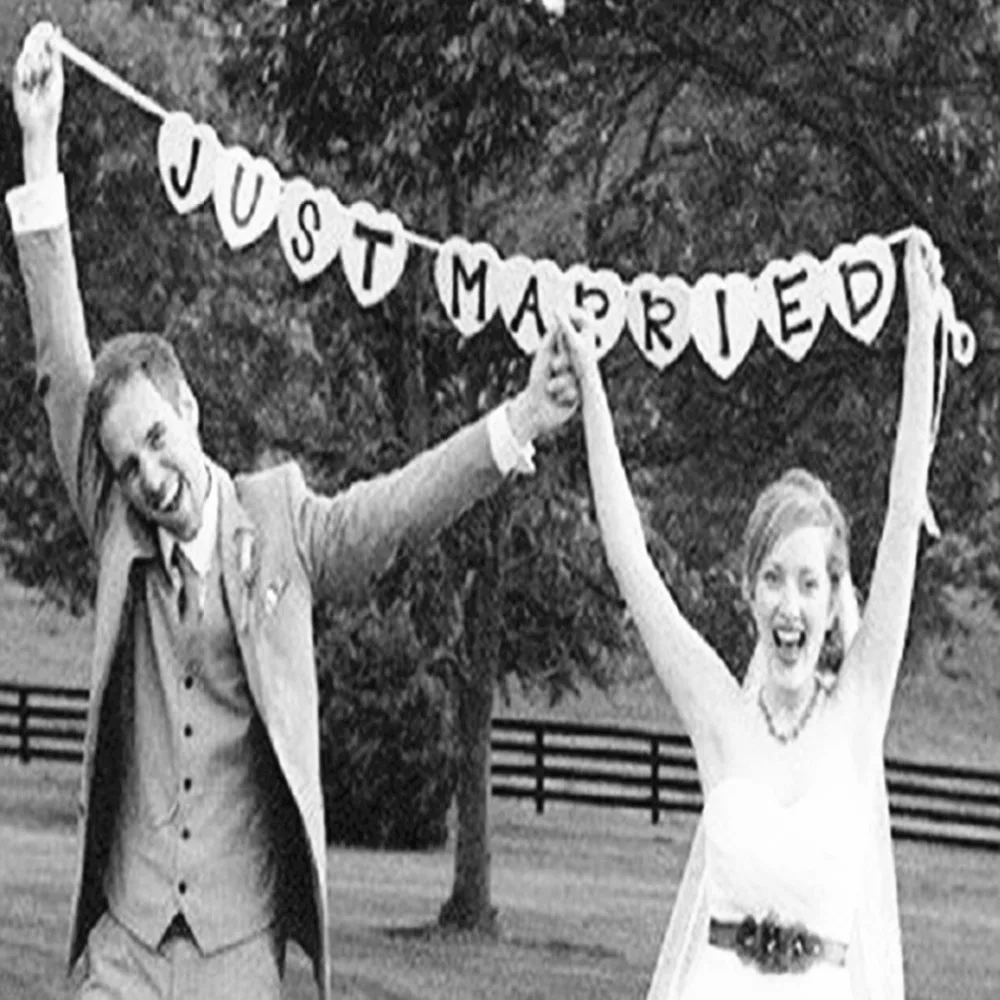 Just Married Garland Wedding Banner Car Bunting Western Venue Party Decor Sign 2017 New Wedding Event Party Supplies Photo booth
Just Married Garland Wedding Banner Car Bunting Western Venue Party Decor Sign 2017 New Wedding Event Party Supplies Photo booth