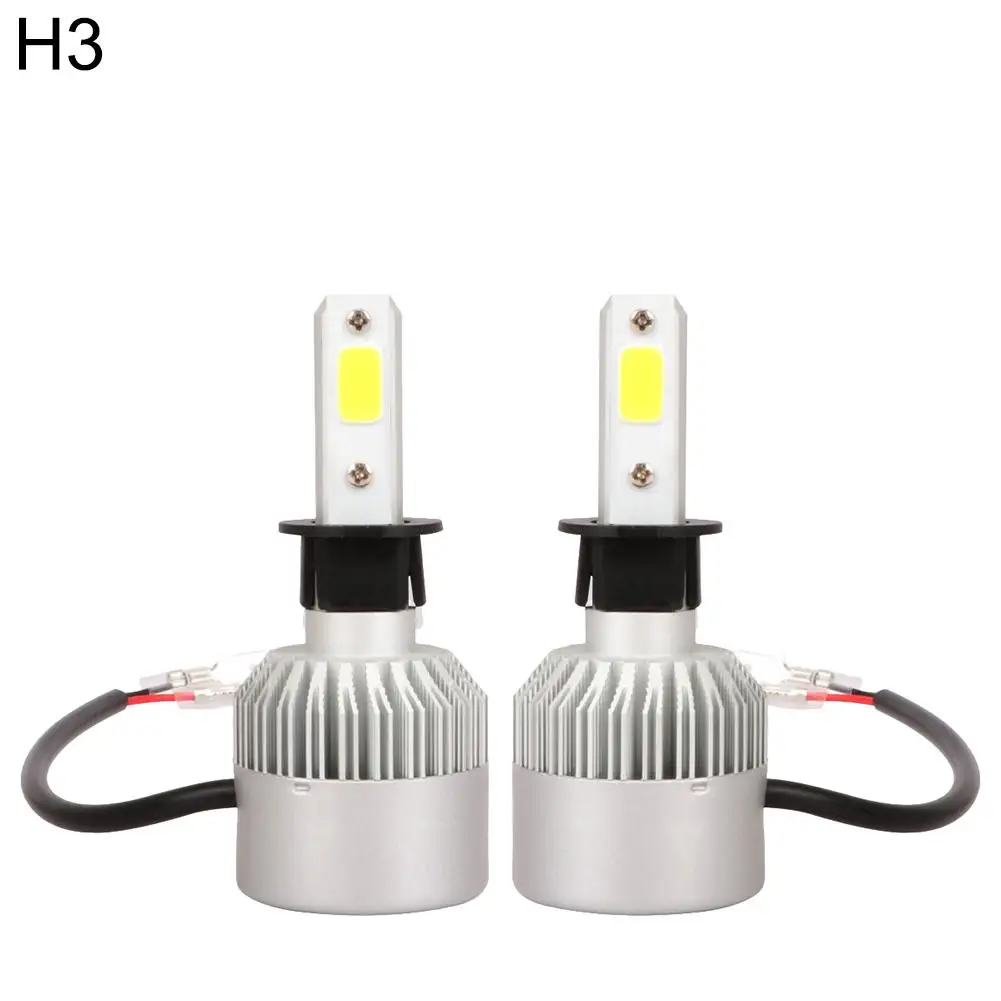 1Pair Car Auto COB 36W 8000LM 6500K LED Headlight Bulbs H1 H3 H4 9005 9006 Tool Small outer diameter luces led para auto
1Pair Car Auto COB 36W 8000LM 6500K LED Headlight Bulbs H1 H3 H4 9005 9006 Tool Small outer diameter luces led para auto