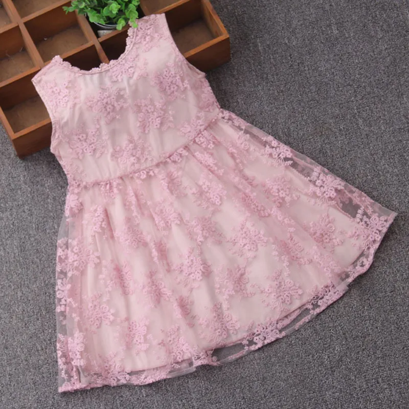 2018 Lace Flowers Embroidery Kids Girls Wedding Mesh Dress Princess Party Pageant Dress Baby Girls Birthday Dress 4-11T pink
2018 Lace Flowers Embroidery Kids Girls Wedding Mesh Dress Princess Party Pageant Dress Baby Girls Birthday Dress 4-11T pink