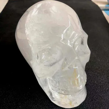 1.78kg Pointed Chin Skull Natural Hand Carved Clear Quartz Crystal skull For Sale FMX1213005
1.78kg Pointed Chin Skull Natural Hand Carved Clear Quartz Crystal skull For Sale FMX1213005