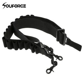 New Tactical Adjustable Two-Point Gun Sling with 15 Rounds Shells Bullet Pouch Tactical Straps Hook Sling Nylon for Hunting
New Tactical Adjustable Two-Point Gun Sling with 15 Rounds Shells Bullet Pouch Tactical Straps Hook Sling Nylon for Hunting