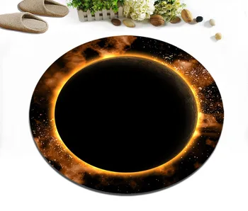 Round Indoor Living Room Carpet Children's Room Floor Area Rug Bathroom Non-Slip Cushion Office Door Mat Fire Ring Of The Planet
Round Indoor Living Room Carpet Children's Room Floor Area Rug Bathroom Non-Slip Cushion Office Door Mat Fire Ring Of The Planet