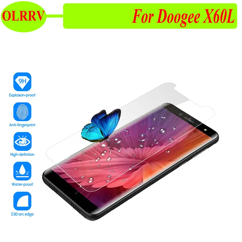 OLRRV Для Doogee X60L закаленное Стекло спереди фильм Экран протектор 5 дюймов телефон