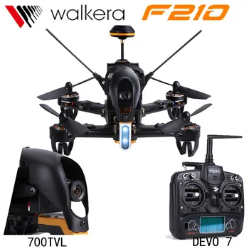 

Original Walkera F210 Professional Racer Drone With 700TVL Camera 5.8G FPV RTF RC Quadcopter with DEVO 7 Transmitter