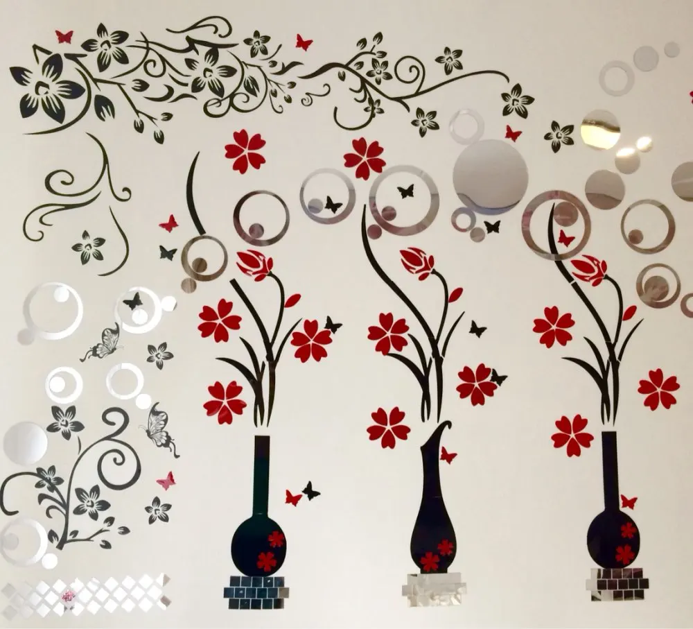 mirror stickers for wall mirror stickers for wall