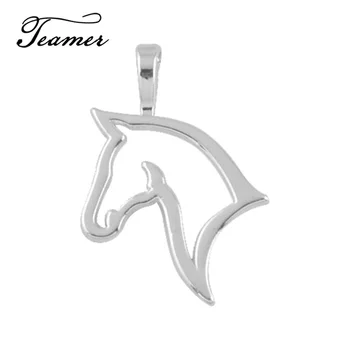 Teamer 10pcs/lot 18*31mm Horse Head Animal Charms Pendant for Cowgirl jewelry Making for Diy Necklace/bracelets Handmade Bijoux
Teamer 10pcs/lot 18*31mm Horse Head Animal Charms Pendant for Cowgirl jewelry Making for Diy Necklace/bracelets Handmade Bijoux