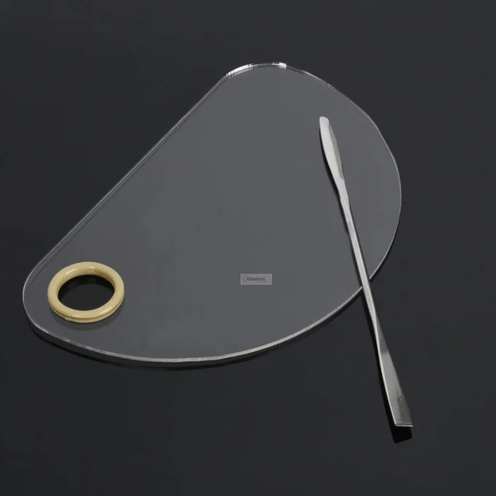 1 set Semicircle Acrylic Makeup Palette Light Make up plate kit with spatula gel powder foundation eye shadow cosmetic tools
1 set Semicircle Acrylic Makeup Palette Light Make up plate kit with spatula gel powder foundation eye shadow cosmetic tools