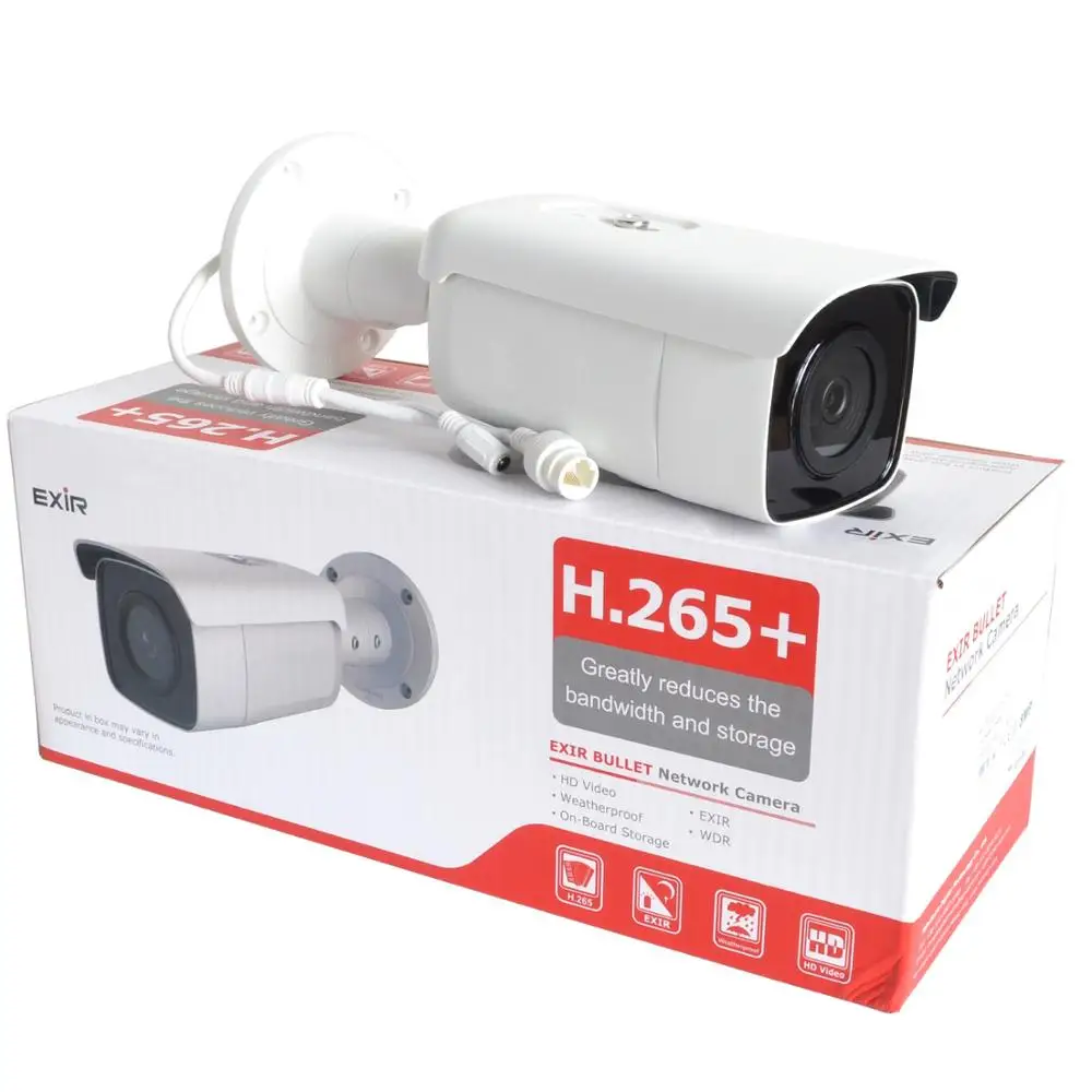 Hik Original version 8 MP(4K) DS-2CD2T85G1-I8 Network Bullet Camera H265 CCTV Camera Powered by Dark with SD Card Slot
Hik Original version 8 MP(4K) DS-2CD2T85G1-I8 Network Bullet Camera H265 CCTV Camera Powered by Dark with SD Card Slot