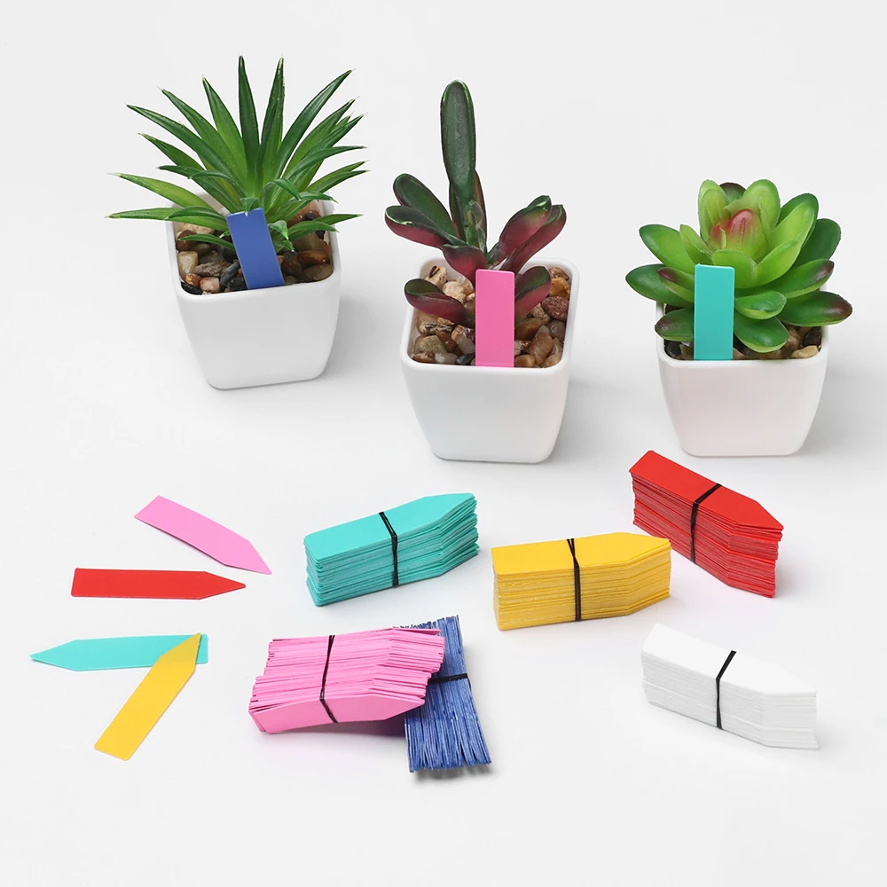 100 PCS Reusable PVC Plants Hang Tag Labels Tree Fruits Seedling Garden Flower Pot Plastic Tags Sign Classification Tools
100 PCS Reusable PVC Plants Hang Tag Labels Tree Fruits Seedling Garden Flower Pot Plastic Tags Sign Classification Tools