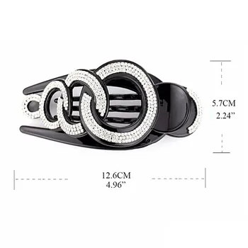 1PC Black Brown Women Rhinestone Hairpin Barrette Wholesale Gifts Hair Clip Hair Ornament
1PC Black Brown Women Rhinestone Hairpin Barrette Wholesale Gifts Hair Clip Hair Ornament