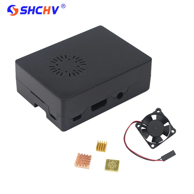 Raspberry Pi 3 ABS Case Plastic Box + Cooling Fan + Copper Heat Sink compatible for Raspberry Pi 2 Raspberry Pi Starter Kit
Raspberry Pi 3 ABS Case Plastic Box + Cooling Fan + Copper Heat Sink compatible for Raspberry Pi 2 Raspberry Pi Starter Kit
