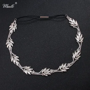 Miallo Fashion Silver Color Elasticity Headbands for Women Crystal Wedding Hair jewelry Head Chain Hairbands Bride Accessories
Miallo Fashion Silver Color Elasticity Headbands for Women Crystal Wedding Hair jewelry Head Chain Hairbands Bride Accessories
