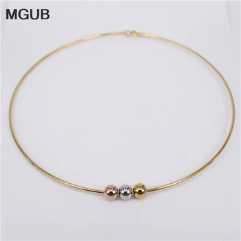 MGUB 2020 new collar 6 style selection Stainless steel Activity smooth beads Cute woman present Special sale
MGUB 2020 new collar 6 style selection Stainless steel Activity smooth beads Cute woman present Special sale