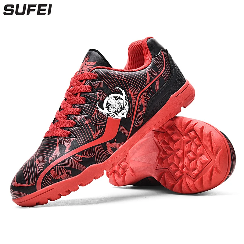 sufei Men Soccer Shoes Football Boots TF Kids Children Indoor Futsal Hard Court Cleats Sport Trainers
sufei Men Soccer Shoes Football Boots TF Kids Children Indoor Futsal Hard Court Cleats Sport Trainers
