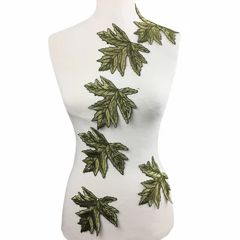 6pc Leaf Embroidery Patch Water Soluble Sew On Patches For Clothing Water Soluble Embroidered Maple Applique Parche AC1446
6pc Leaf Embroidery Patch Water Soluble Sew On Patches For Clothing Water Soluble Embroidered Maple Applique Parche AC1446