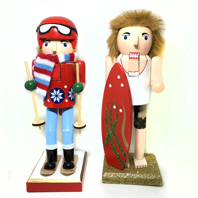 HT120 free shipping Action & Toy 25cm Skiing and surfers Nutcracker Puppet Combination Children Christmas Toys Gift 
HT120 free shipping Action & Toy 25cm Skiing and surfers Nutcracker Puppet Combination Children Christmas Toys Gift