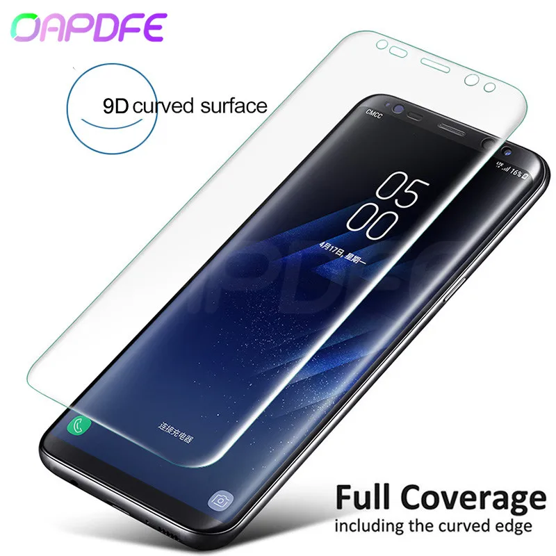 OAPDFE New 9D Full Cover Soft Film For Samsung Galaxy S8 S9 Plus Note 8 9 S7 S6 Edge Plus A8 Plus 2018 Screen Protector Film
OAPDFE New 9D Full Cover Soft Film For Samsung Galaxy S8 S9 Plus Note 8 9 S7 S6 Edge Plus A8 Plus 2018 Screen Protector Film