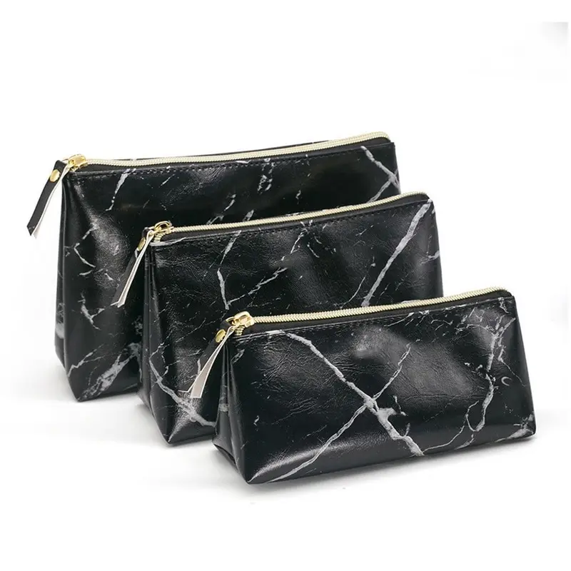 HEFLASHOR PU Travel Portable Makeup Bags White Black Marble Pattern Cosmetic bag Organizer Large Capacity Female Women clutch
HEFLASHOR PU Travel Portable Makeup Bags White Black Marble Pattern Cosmetic bag Organizer Large Capacity Female Women clutch