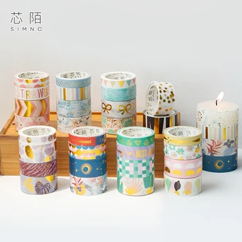 4pcs/lot Tropical Plants Flowers Gilding Washi Tape Diy Decoration Scrapbooking Planner Adhesive Tape Label Sticker Stationery
4pcs/lot Tropical Plants Flowers Gilding Washi Tape Diy Decoration Scrapbooking Planner Adhesive Tape Label Sticker Stationery