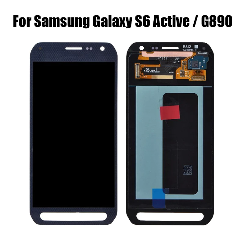 ЖК дисплей с сенсорным экраном и дигитайзером в сборе для Samsung Galaxy S6 Active G890 G890A
