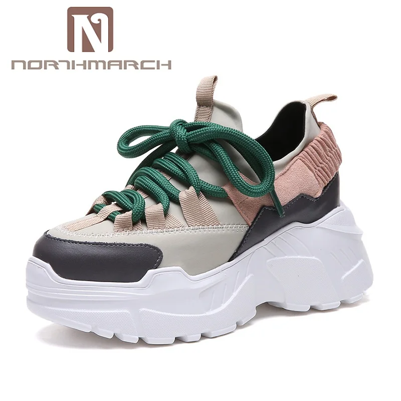 NORTHMARCH Winter Platform Sneakers Women Height Increasing Ladies Shoes Breathable Casual Woman Shoes Chunky Trainers Footwear
NORTHMARCH Winter Platform Sneakers Women Height Increasing Ladies Shoes Breathable Casual Woman Shoes Chunky Trainers Footwear
