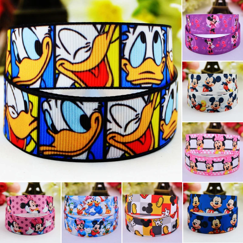 7/8'' (22mm) Mickey Minnie Cartoon Character printed Grosgrain Ribbon party decoration satin ribbons OEM 10 Yards Mul085
7/8'' (22mm) Mickey Minnie Cartoon Character printed Grosgrain Ribbon party decoration satin ribbons OEM 10 Yards Mul085