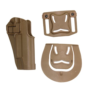 Combat Shooting Gun Holster Airsoft Hunting Tactical CQC Holster Set Loop Paddle for 1911
Combat Shooting Gun Holster Airsoft Hunting Tactical CQC Holster Set Loop Paddle for 1911