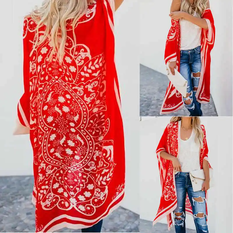Women Summer Boho Beach Cover Up Lace Floral Cardigan Kimono Summer Hot Female Net Solid Color Chiffon Coat Blouse
Women Summer Boho Beach Cover Up Lace Floral Cardigan Kimono Summer Hot Female Net Solid Color Chiffon Coat Blouse