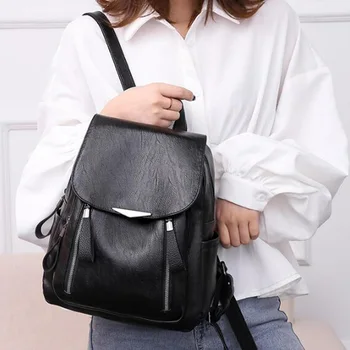 FGGS-Fashion Soft Leather Korean Version Of Personality Leisure Travel Small Backpack Leather Backpack Women'S Shoulder Bag
FGGS-Fashion Soft Leather Korean Version Of Personality Leisure Travel Small Backpack Leather Backpack Women'S Shoulder Bag