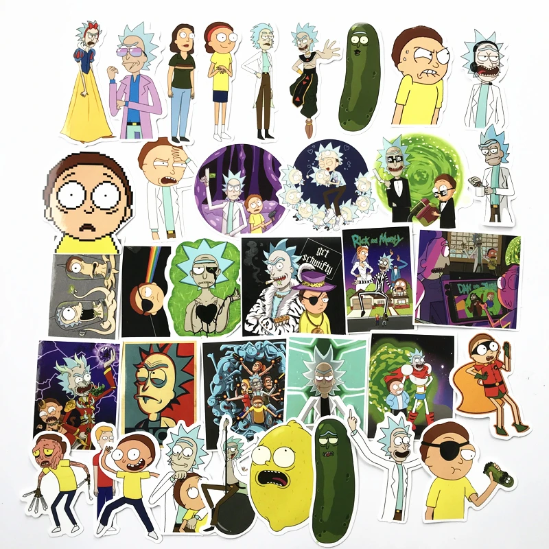69Pcs/lot Cute Rick and Morty [ Pack of 3 ]