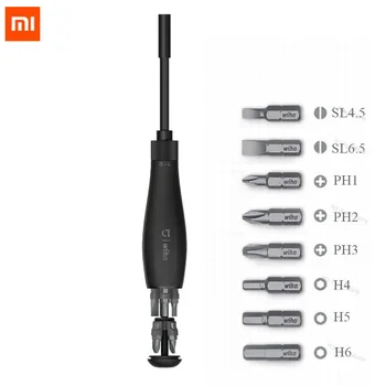 Xiaomi mijia Alluminum Box DIY Screw Driver Set Repair Tools Screwdriver Kit 8 in 1 Precision Magnetic Bits with Extension Rod
Xiaomi mijia Alluminum Box DIY Screw Driver Set Repair Tools Screwdriver Kit 8 in 1 Precision Magnetic Bits with Extension Rod