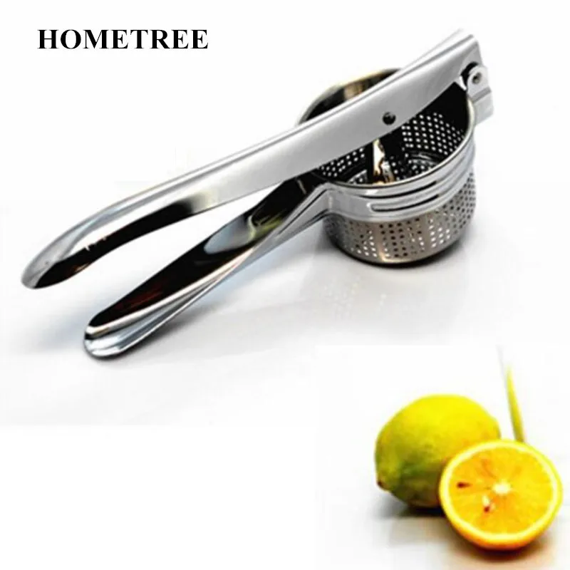 HOMETREE Eco-Friendly Stainless Steel Press Lemon Lime Orange Juicer Citrus juicer Fruit Vegetable Tool Kitchen Accessories H580
HOMETREE Eco-Friendly Stainless Steel Press Lemon Lime Orange Juicer Citrus juicer Fruit Vegetable Tool Kitchen Accessories H580