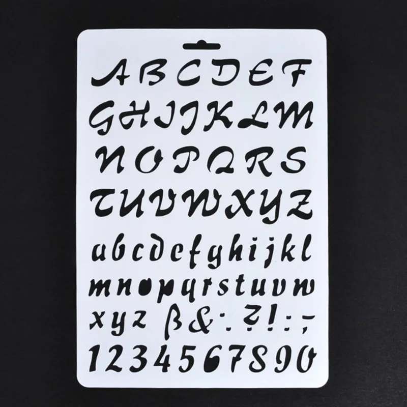 Lettering Stencils, Letter and Number Stencil, Painting Paper Craft Alphabet and Number Stencils
Lettering Stencils, Letter and Number Stencil, Painting Paper Craft Alphabet and Number Stencils