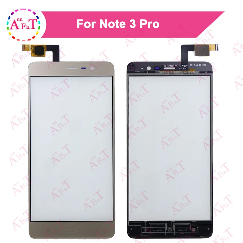 10Pcs/Lot For Xiaomi Redmi Note 3 Pro Touchscreen Digitizer Sensor Front Glass Touch Screen Panel Replacement Free Shipping | Мобильные