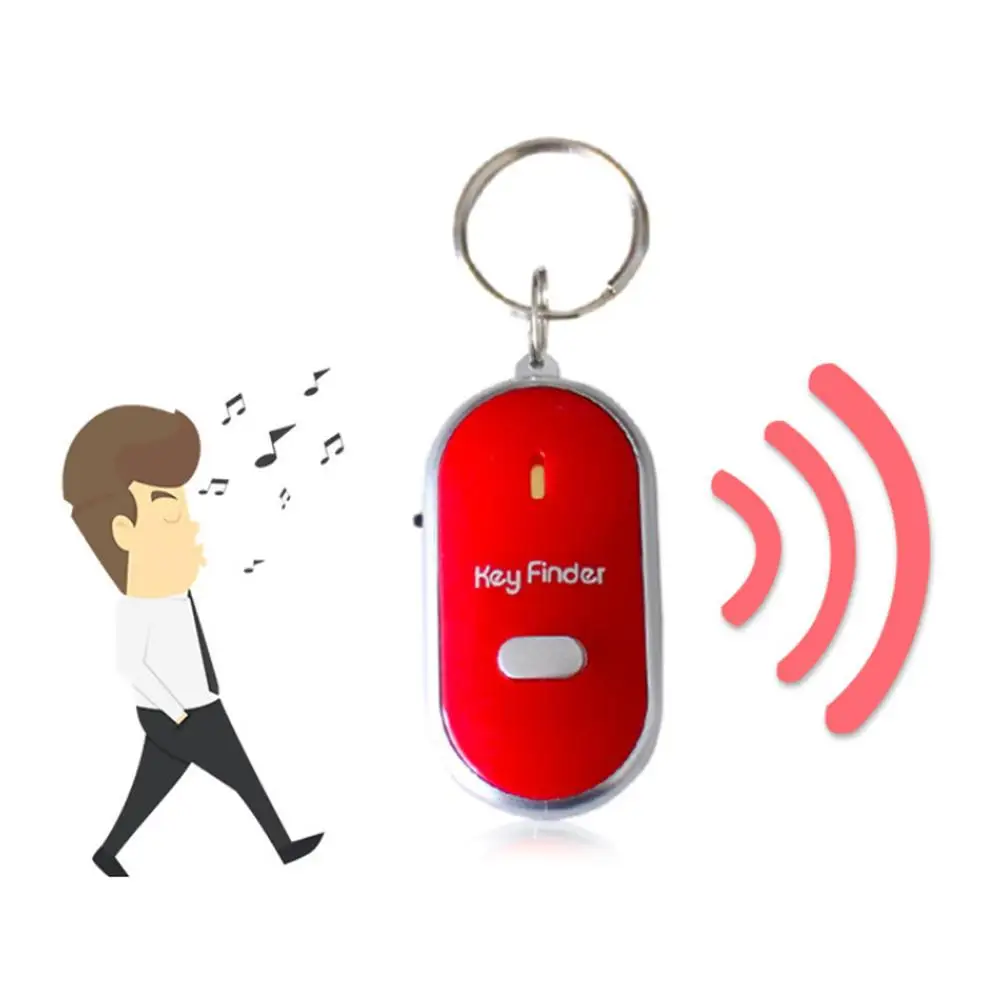 LED Anti-Lost Alarm Key Finder Locator Seeker Key Chain Whistle Sound Remote control Key Chains
LED Anti-Lost Alarm Key Finder Locator Seeker Key Chain Whistle Sound Remote control Key Chains