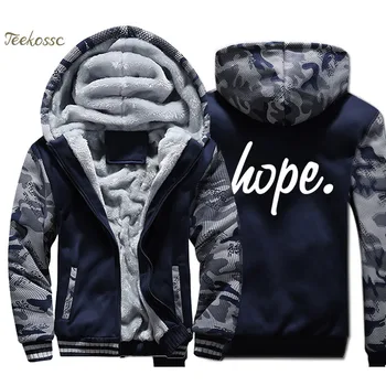 Hope Hoodie Men Funny Letters Print Hooded Sweatshirt Coat Winter Thick Fleece Warm Zipper Camouflage Jacket Fashion Streetwear
Hope Hoodie Men Funny Letters Print Hooded Sweatshirt Coat Winter Thick Fleece Warm Zipper Camouflage Jacket Fashion Streetwear
