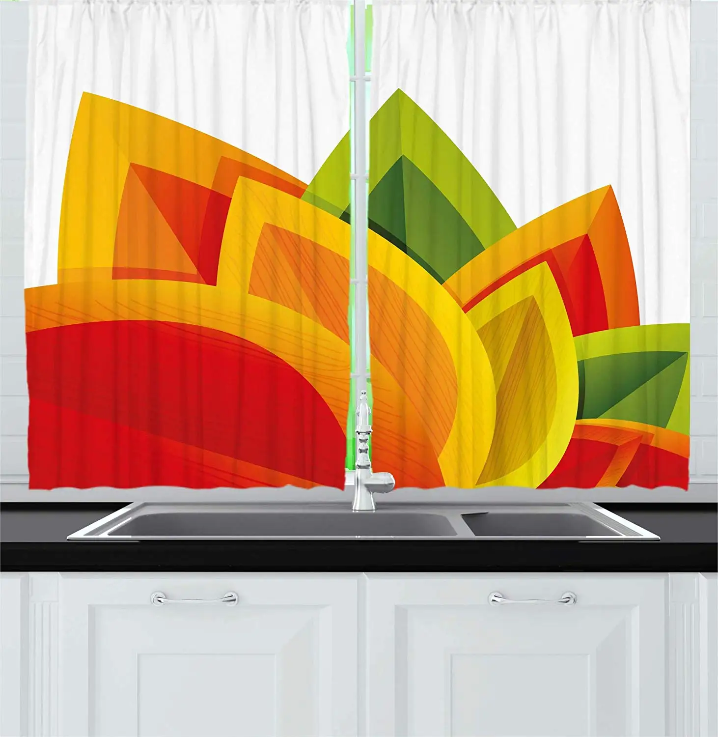 Abstract Decor Curtains Digital Abstract Autumn Leaf Theme Fall Foliage Forest Maple Season Art Window Drapes for Living Room
Abstract Decor Curtains Digital Abstract Autumn Leaf Theme Fall Foliage Forest Maple Season Art Window Drapes for Living Room